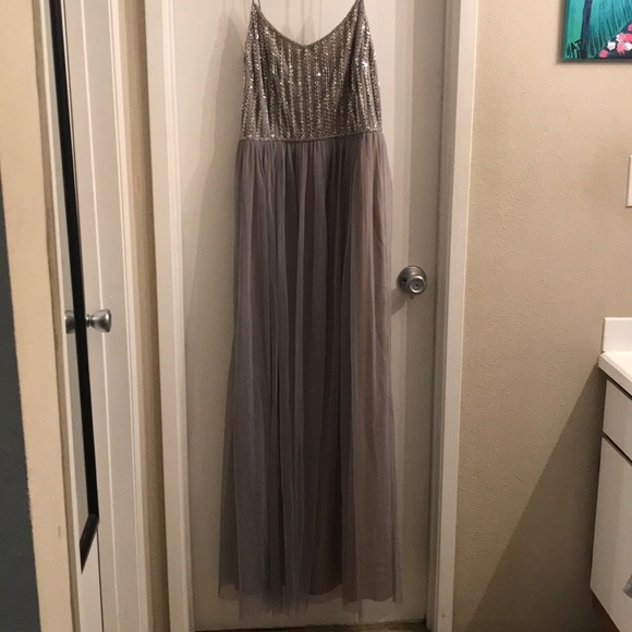 NEW! BHLDN Adrianna Papell Laurent Dress Size 8 - Picture 4 of 10